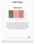 Minimalist Wardrobe Color Palettes