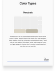 Minimalist Wardrobe Color Palettes