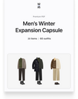 Men's Winter Expansion Capsule (2025)