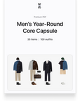 Men's Year-Round Core Capsule (2025)