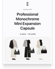 Professional Monochrome Mini Expansion Capsule