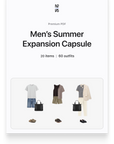 Men's Summer Expansion Capsule (2025)