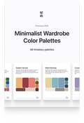 Minimalist Wardrobe Color Palettes