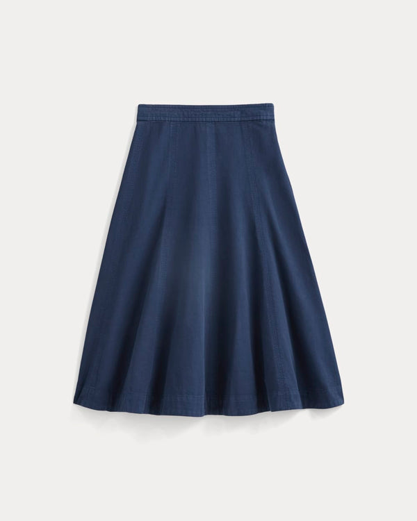 Midi Skirt | Navy