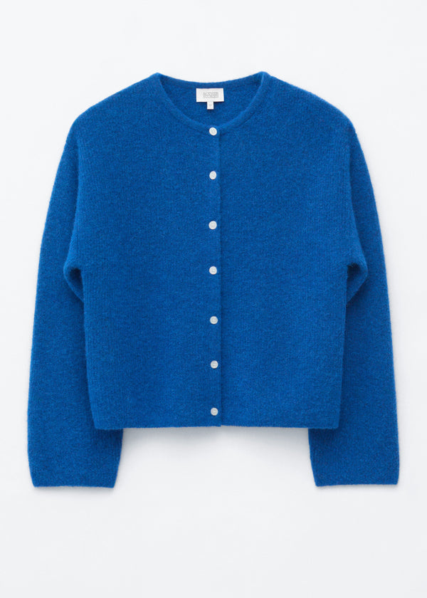 Knitted Cardigan | Bright Blue