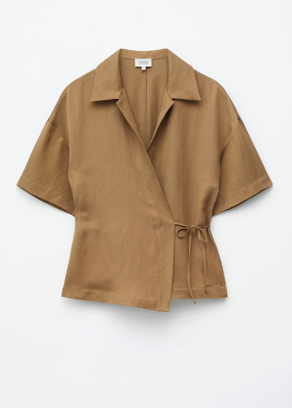 Short-Sleeve Shirt | Brown