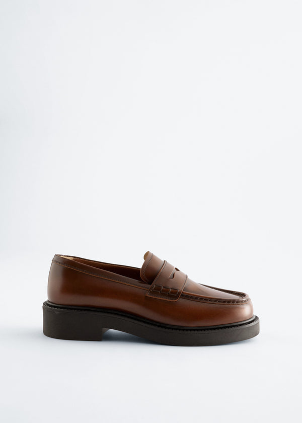 Chunky Loafers | Brown