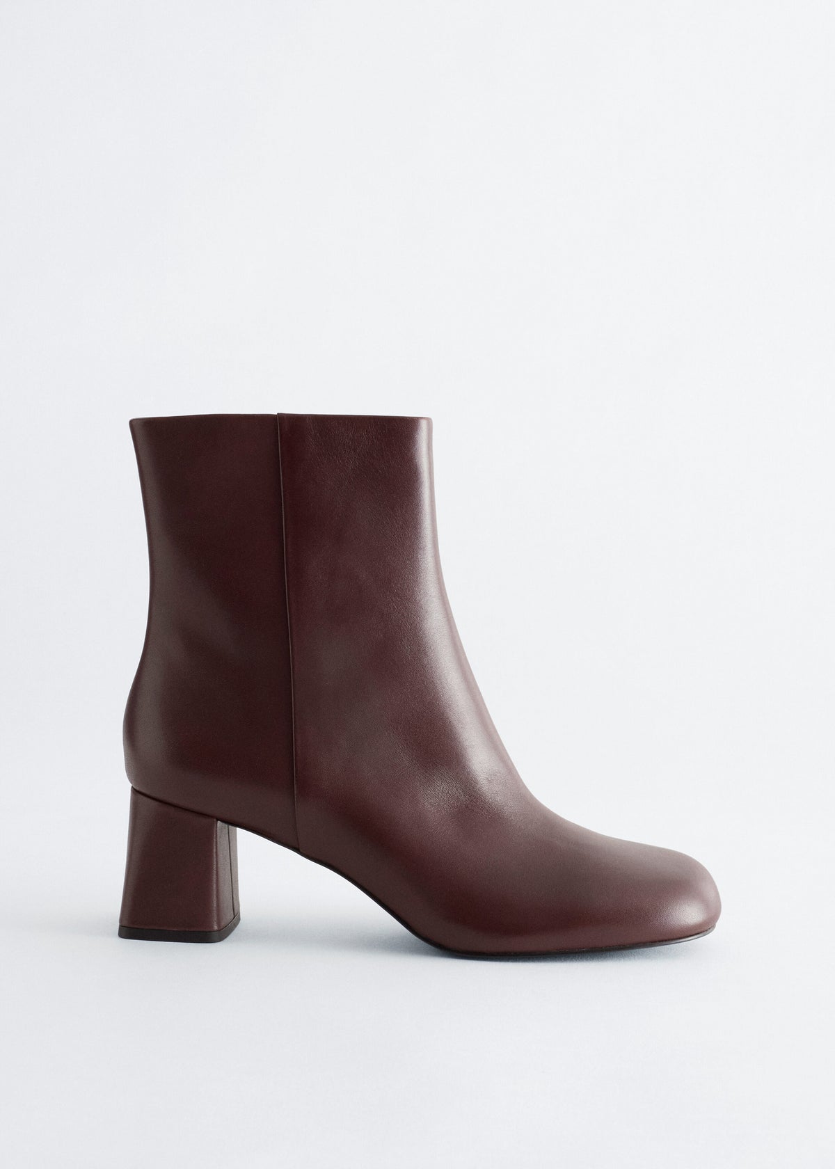 Ankle Boots | Dark Red