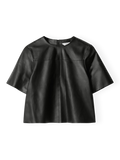 Boxy Leather T-Shir t