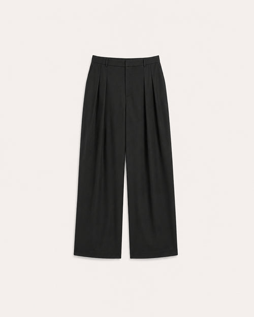 Wide-Leg Evening Trouser