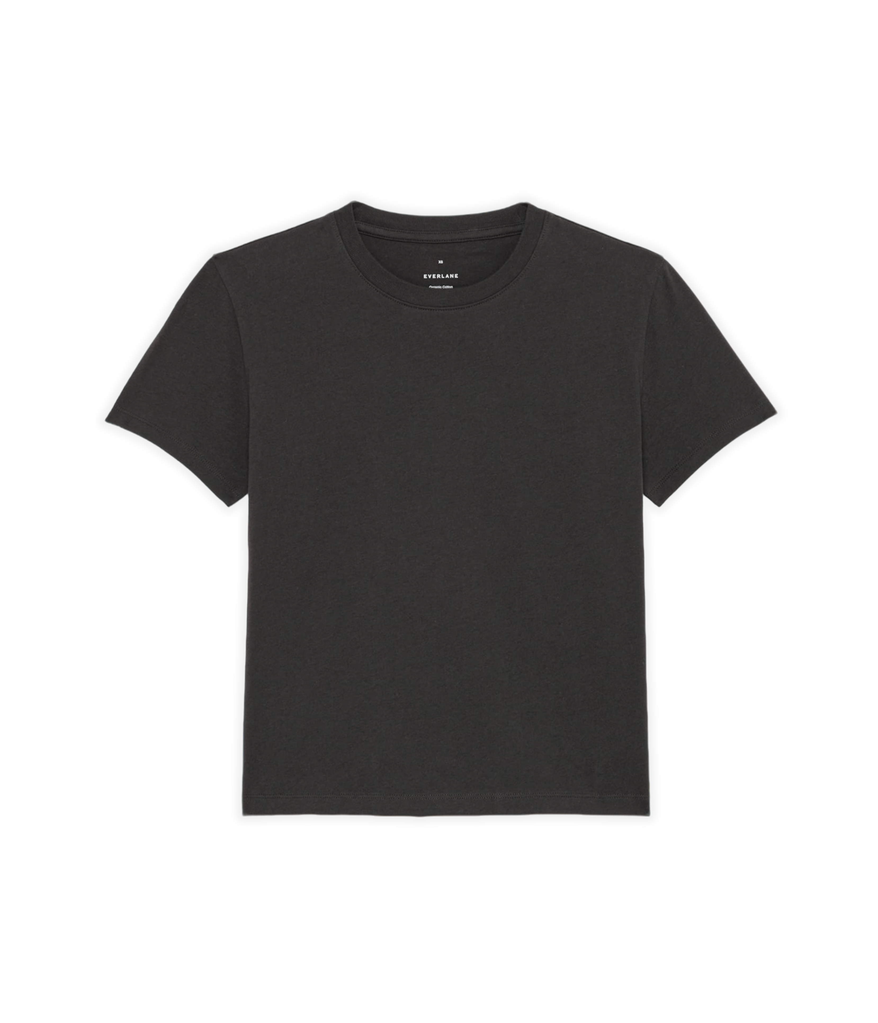 Cotton Box-Cut Tee (Black)