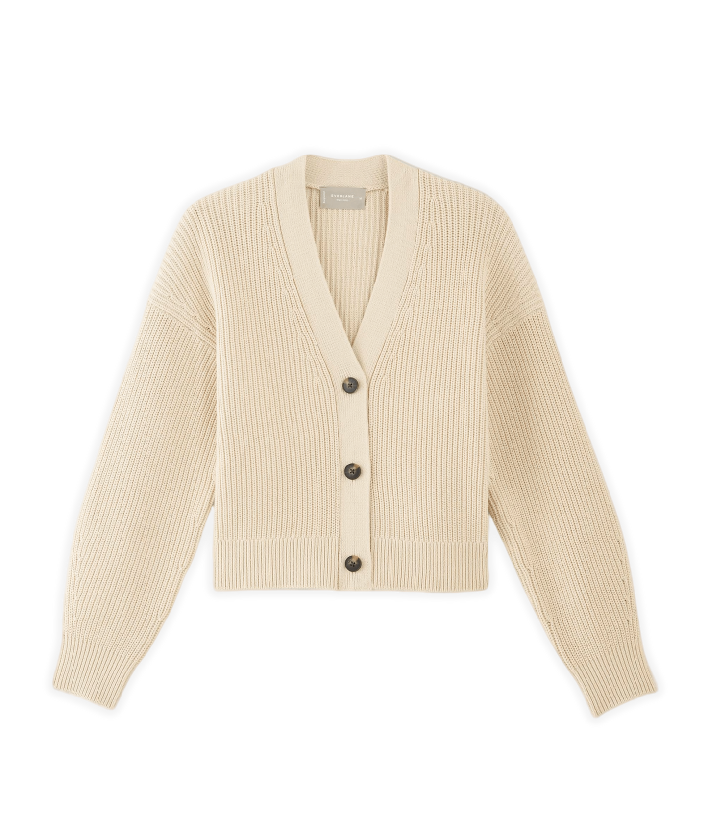 Cotton Boxy Cardigan