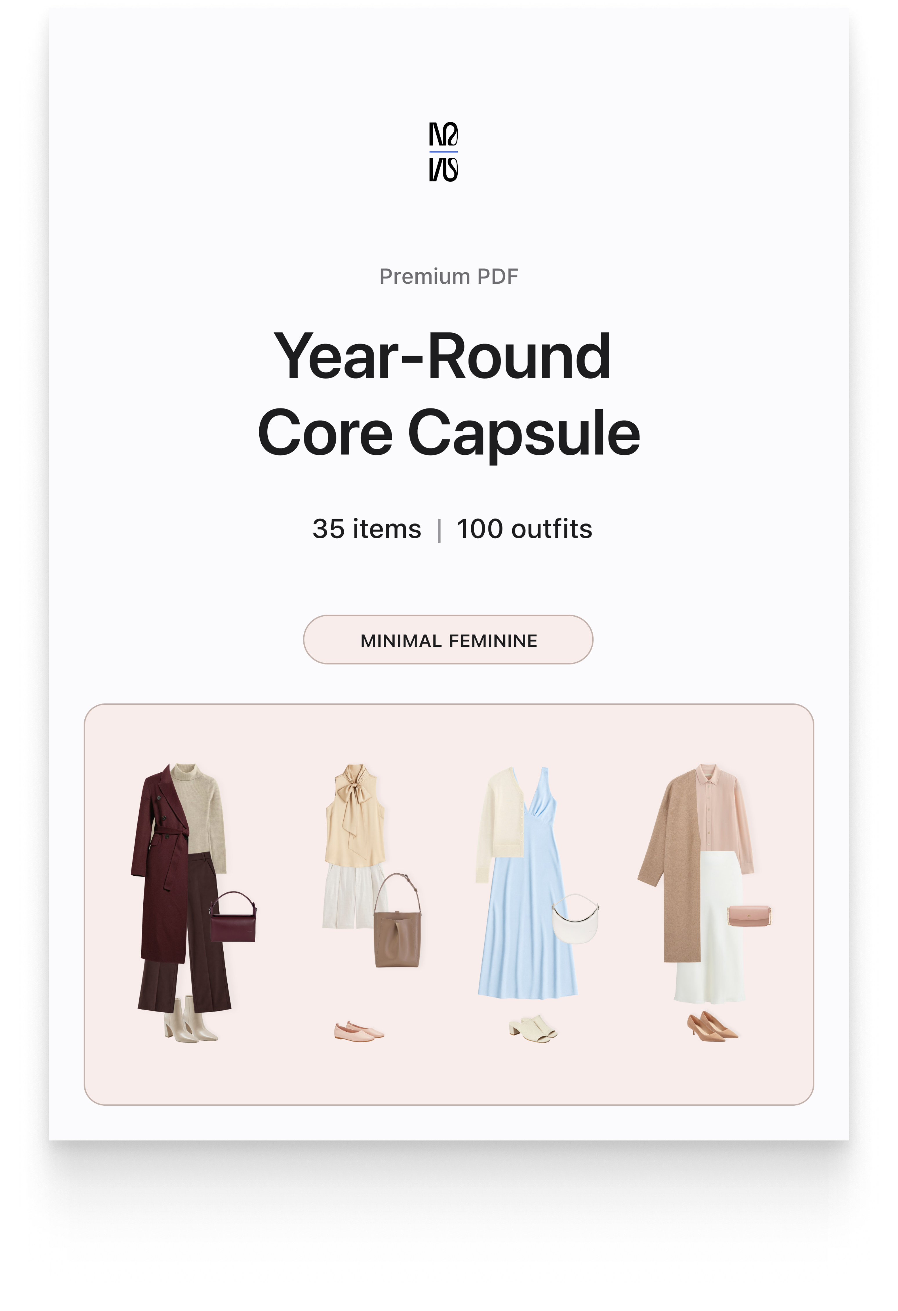 Year-Round Core Capsule 2026 (Minimal Feminine)