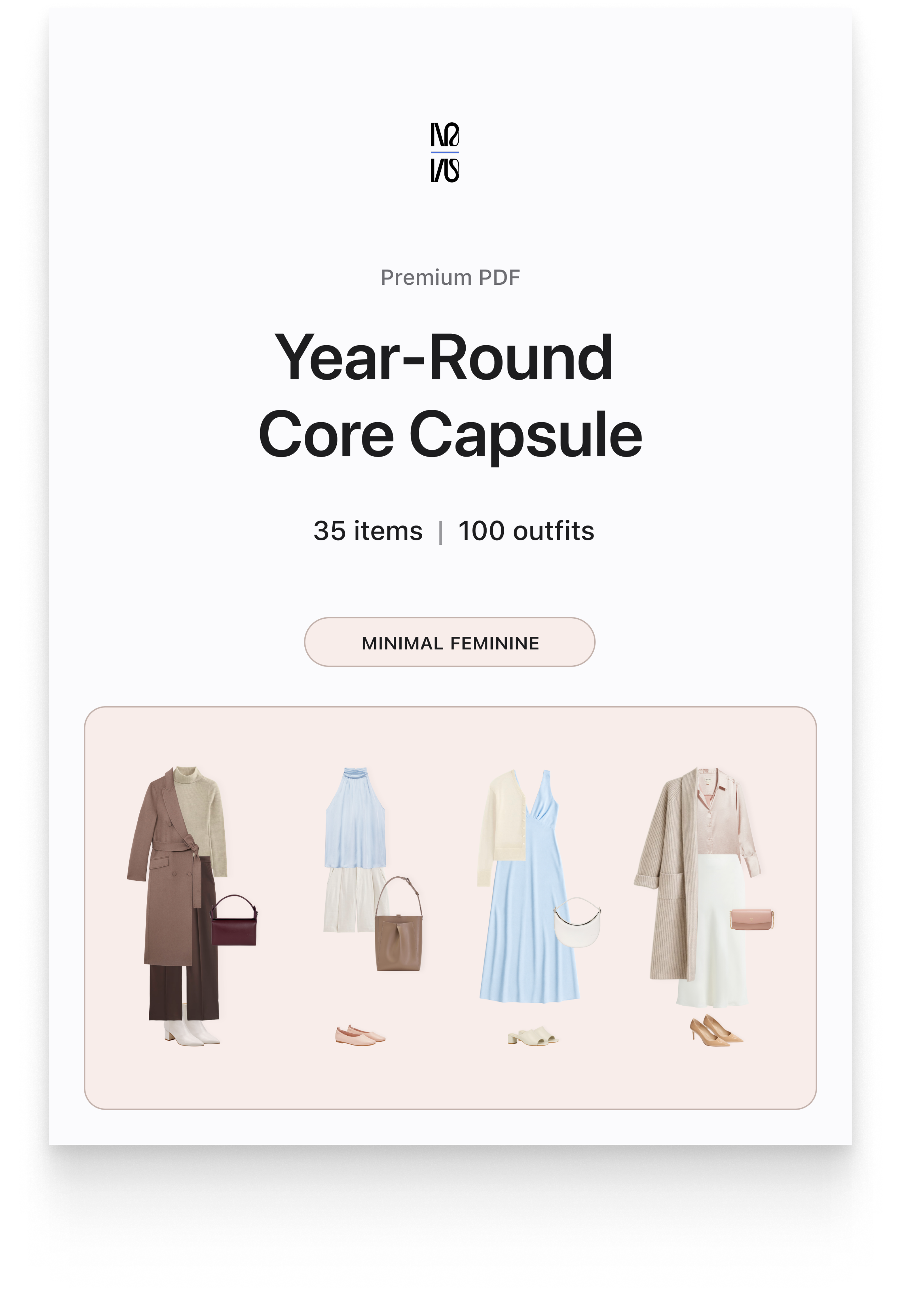 Year-Round Core Capsule 2026 (Minimal Feminine)