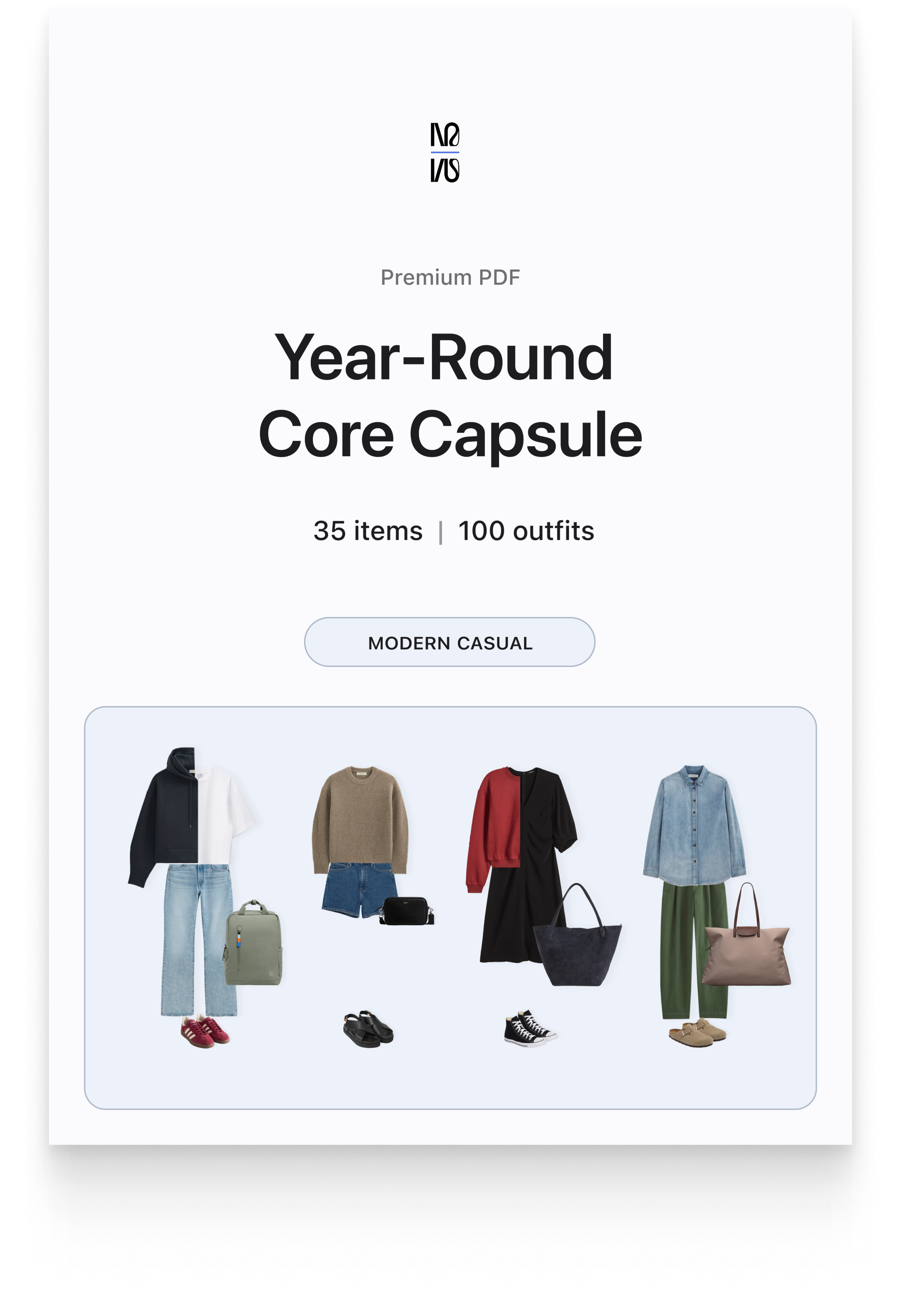 Year-Round Core Capsule 2026 (Modern Casual)