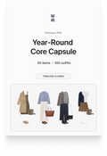 Year-Round Core Capsule 2026 (Timeless Classic)