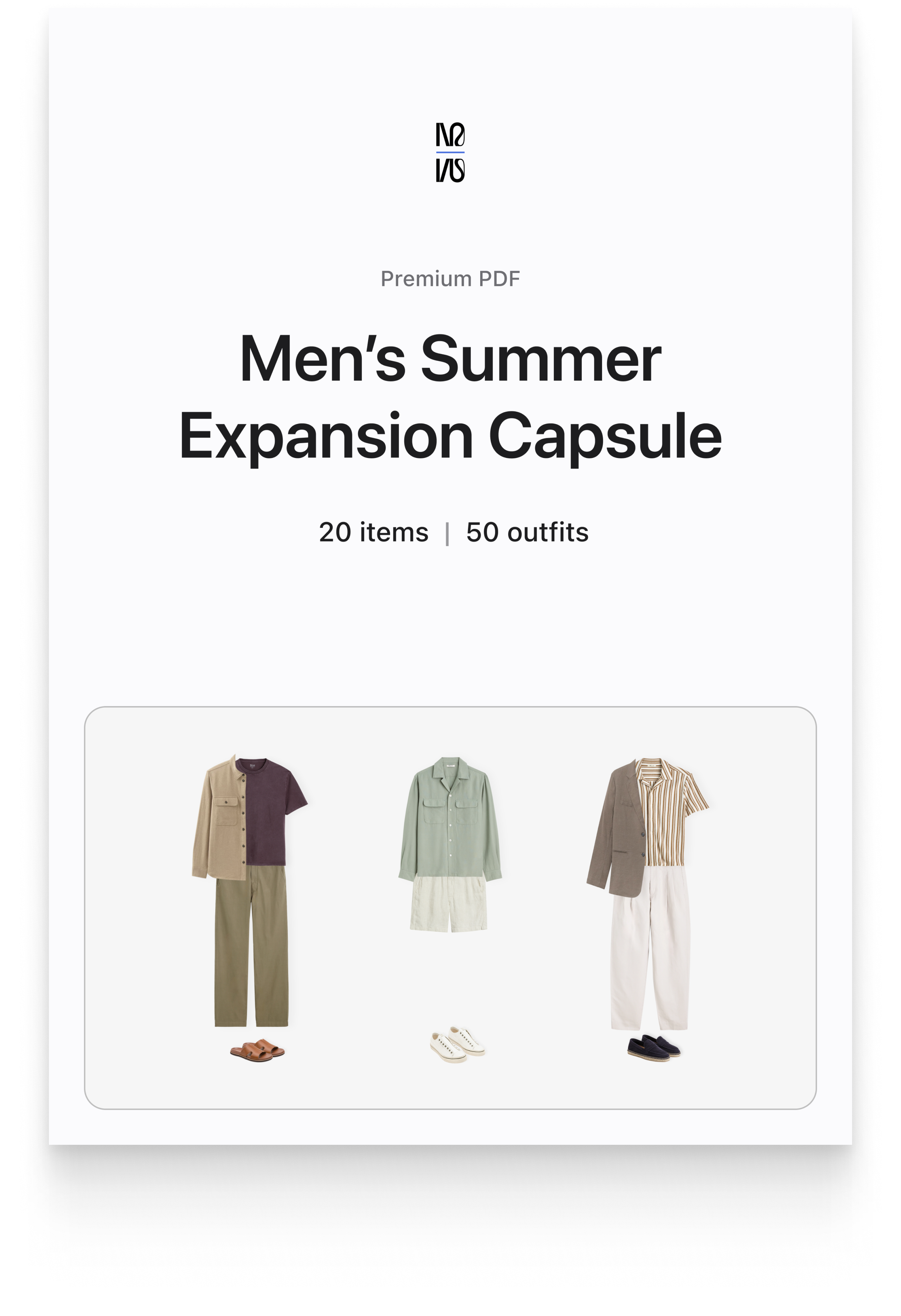 Men's Summer Expansion Capsule