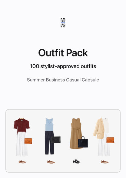 Summer Business Casual Capsule Outfit Pack