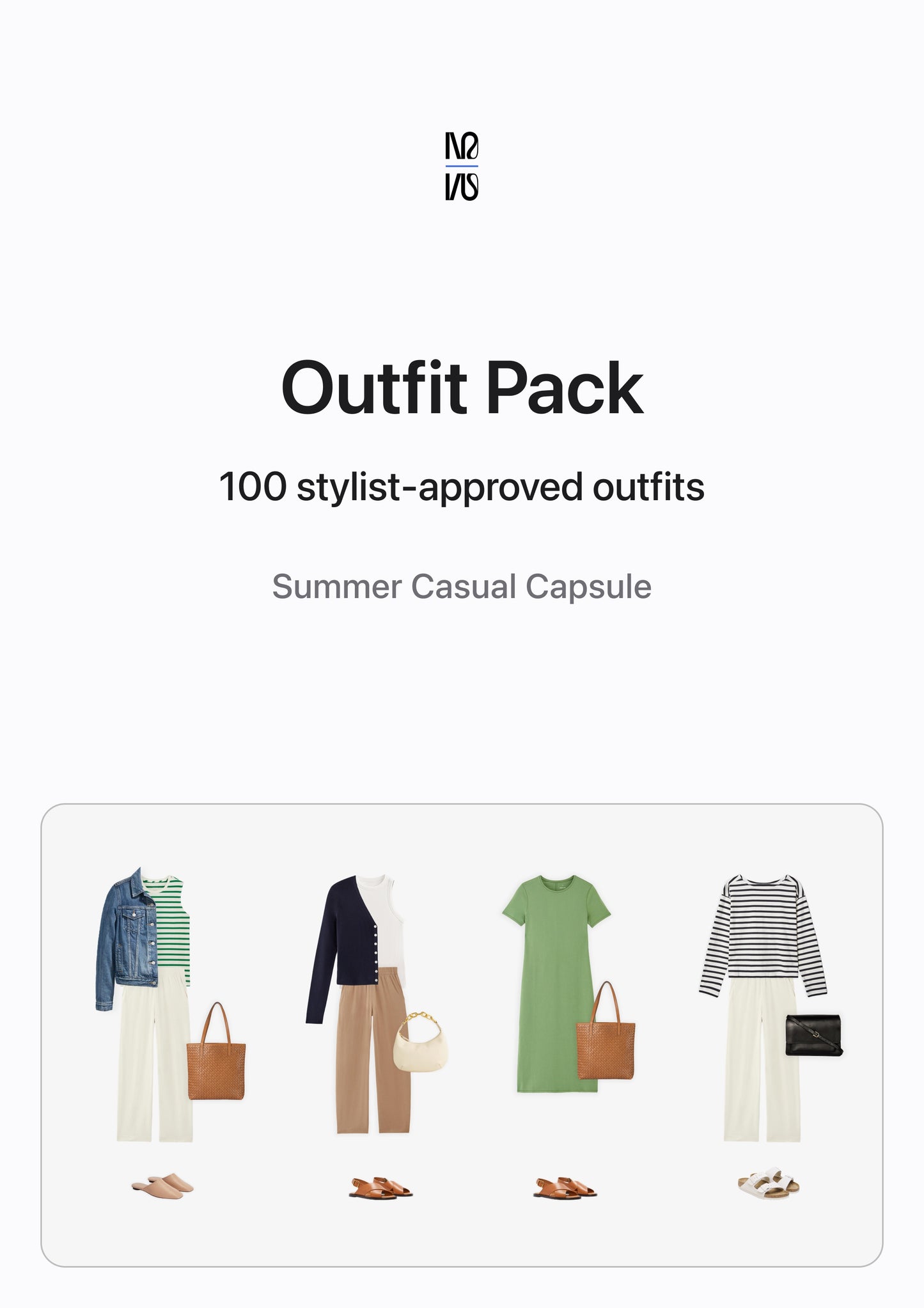 Sommar Casual Capsule Outfit Pack