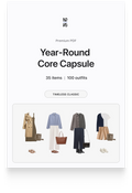 Year-Round Core Capsule 2026 (Timeless Classic)