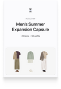 Men's Summer Expansion Capsule