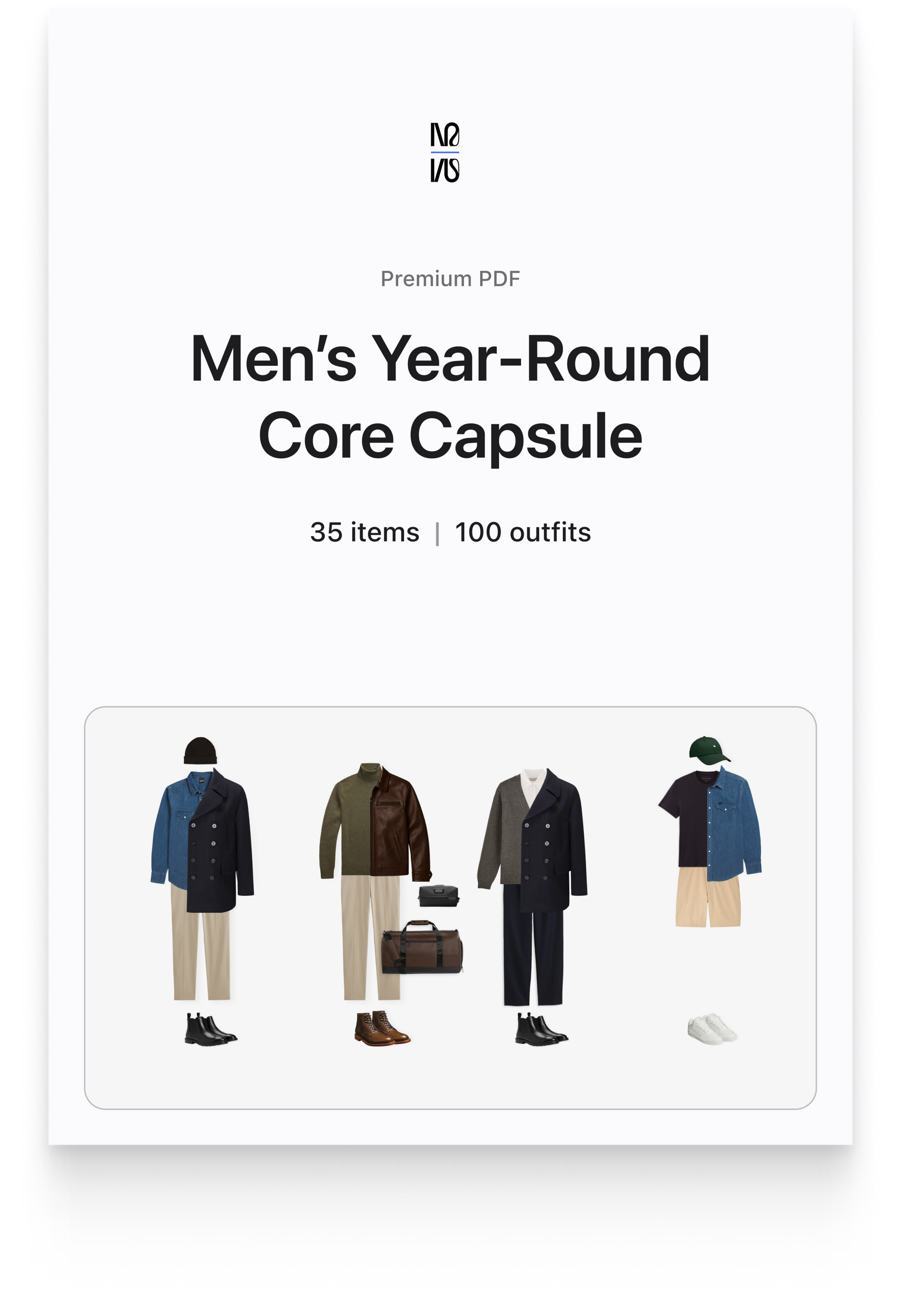 Men’s Year-Round Core Capsule (2025)