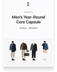 Men’s Year-Round Core Capsule (2025)