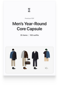 Men's Year-Round Core Capsule (2025)