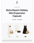 Boho Beach Holiday Mini Expansion Capsule