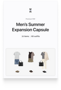 Men's Summer Expansion Capsule (2025)