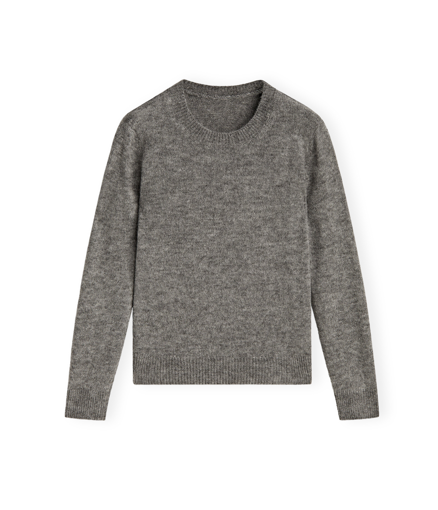 Crewneck-Pullover (Grau Melange)