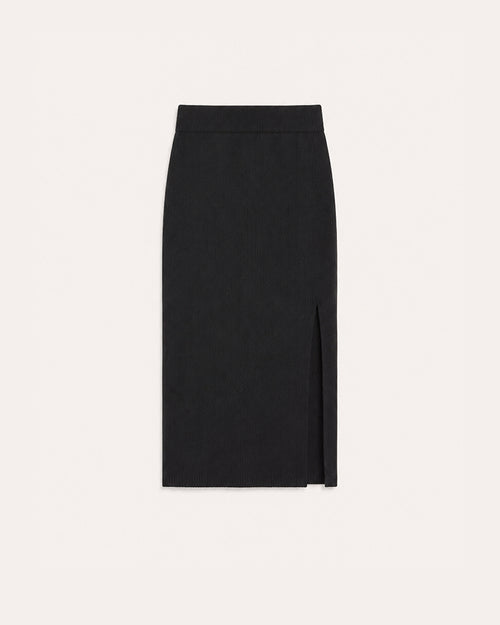 Knit Midi Skirt