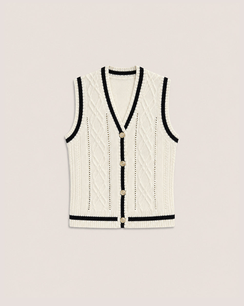 Sleeveless Knit Shell