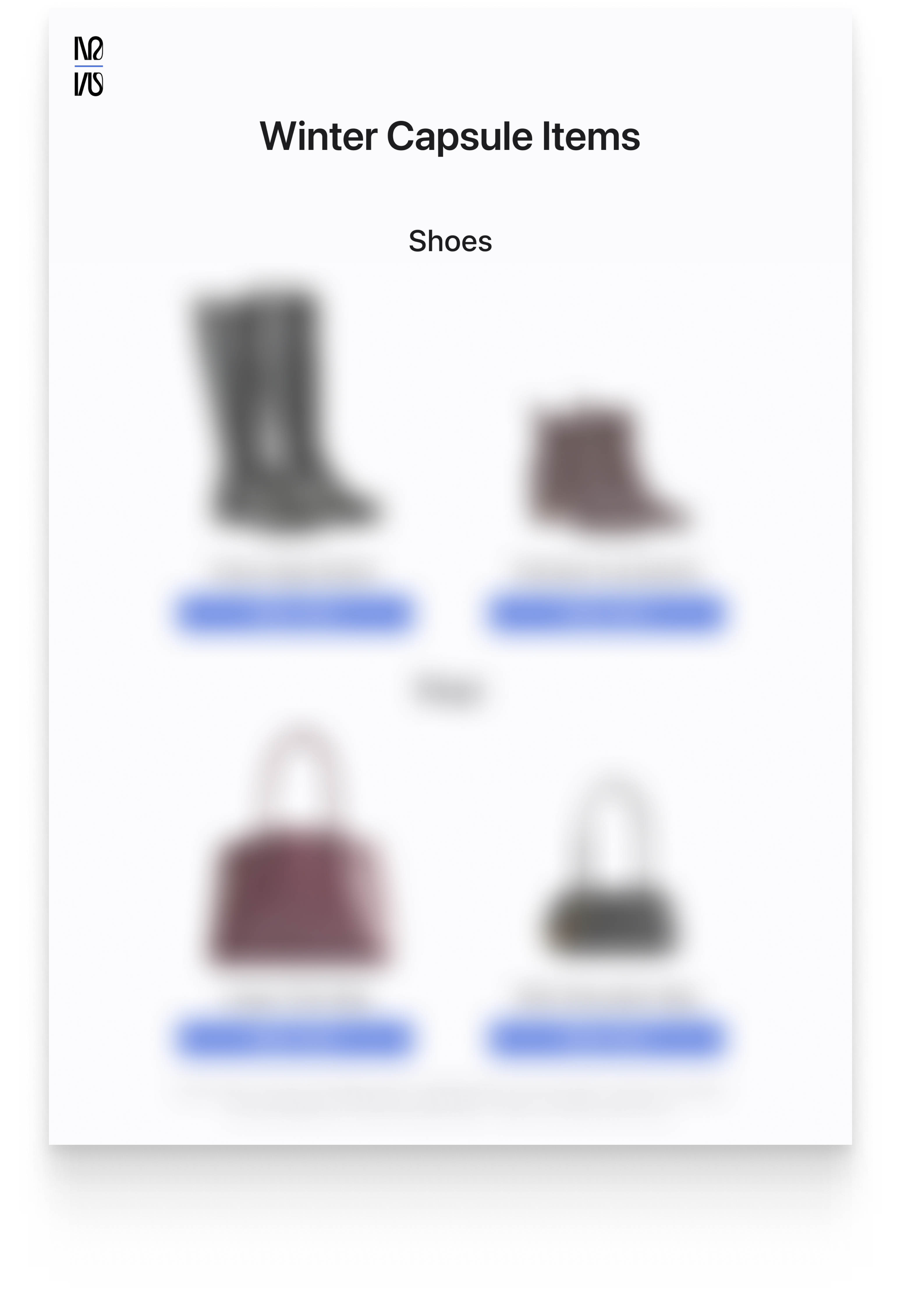 Winter Expansion Capsule 2026 (Timeless Classic)