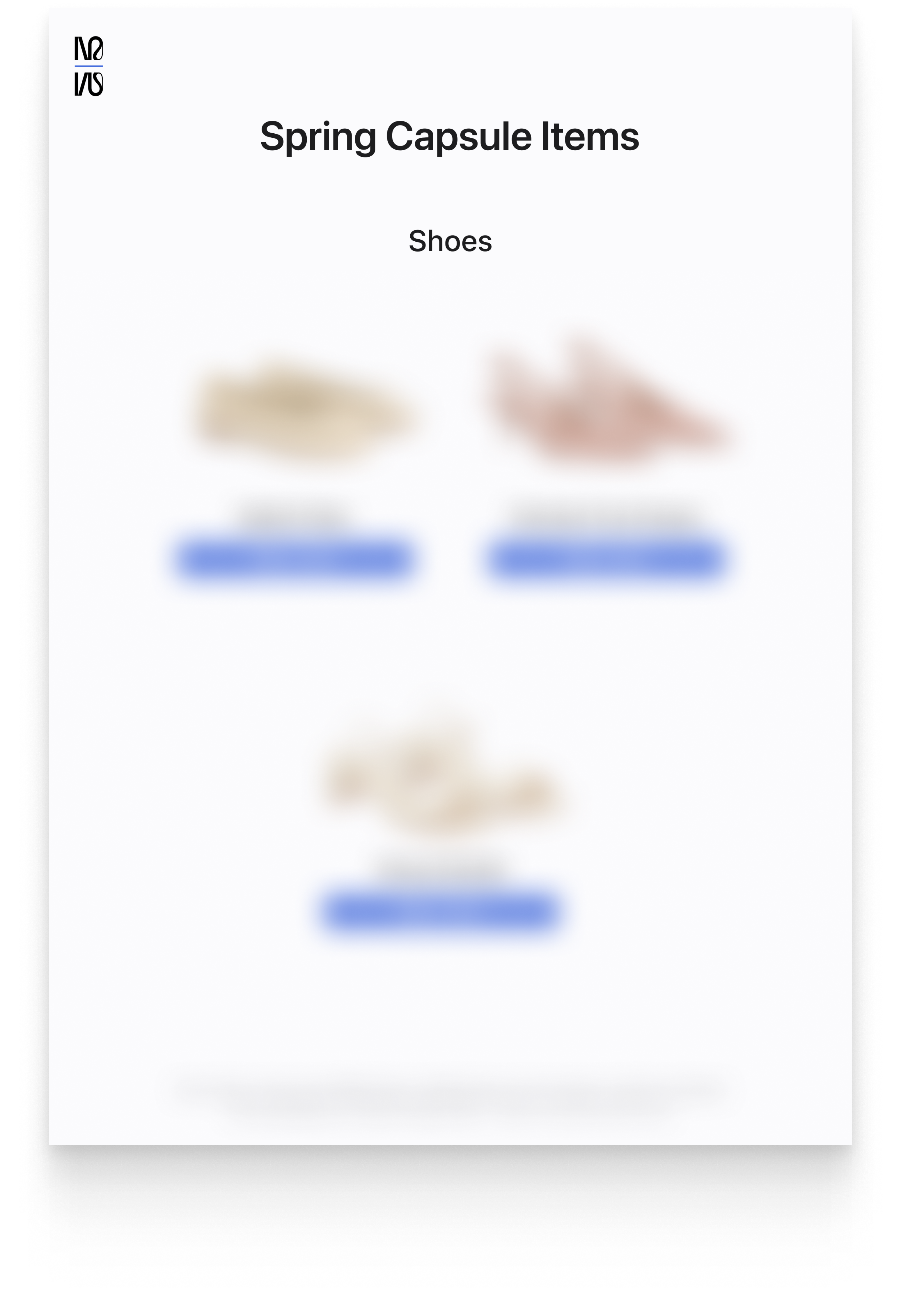 Spring Expansion Capsule 2026 (Minimal Feminine)