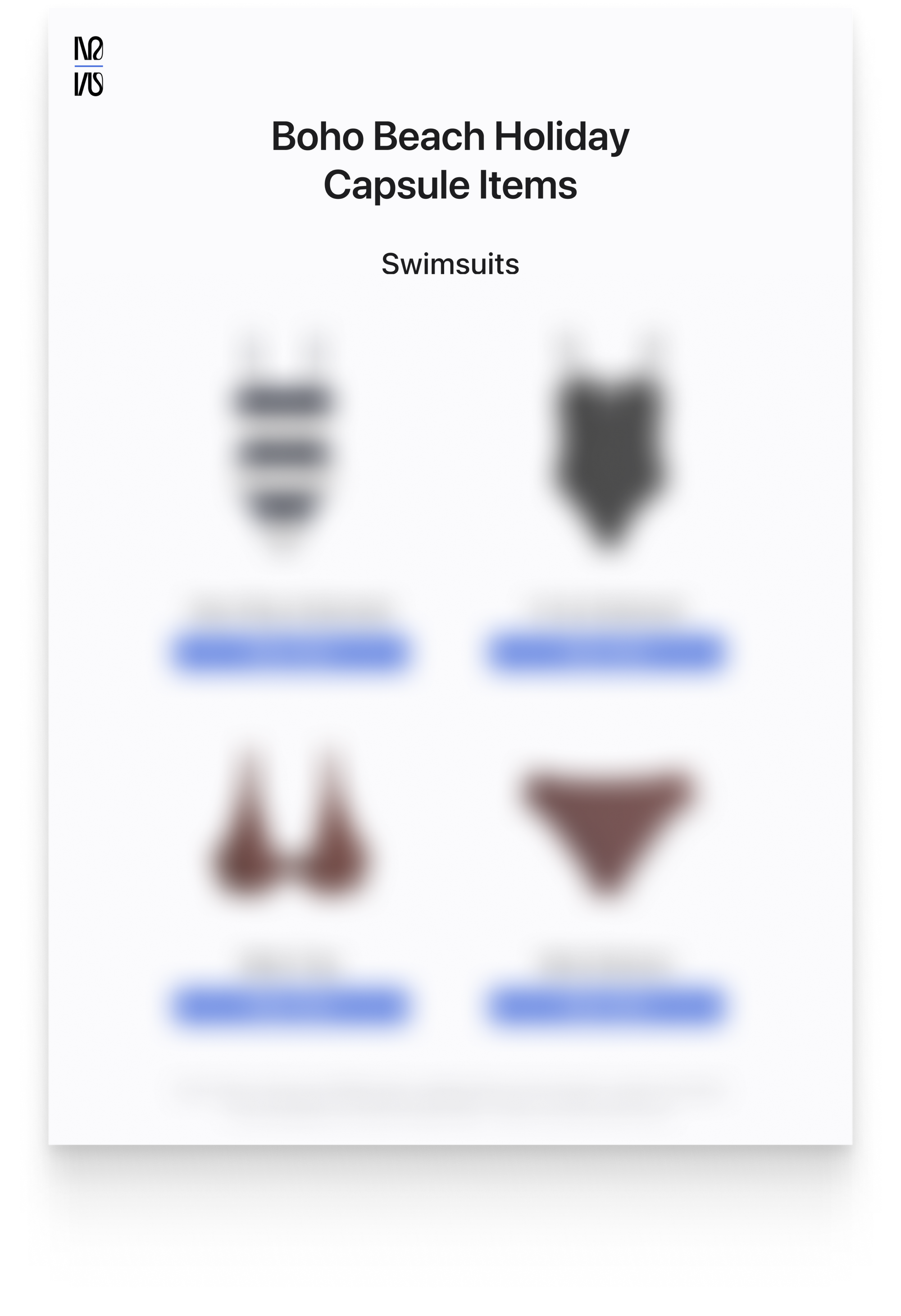 Boho Beach Holiday Mini Expansion Capsule