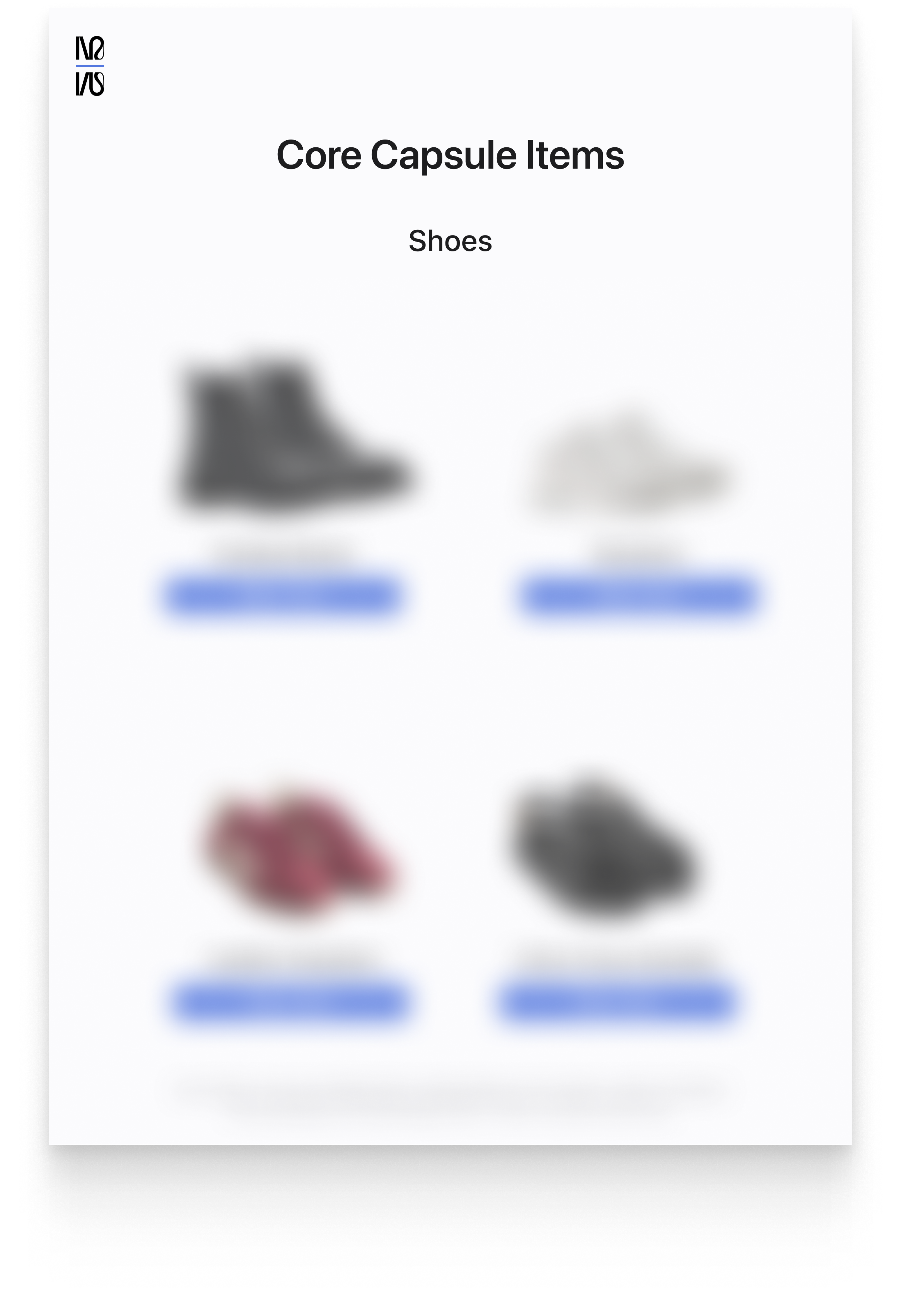 Year-Round Core Capsule™