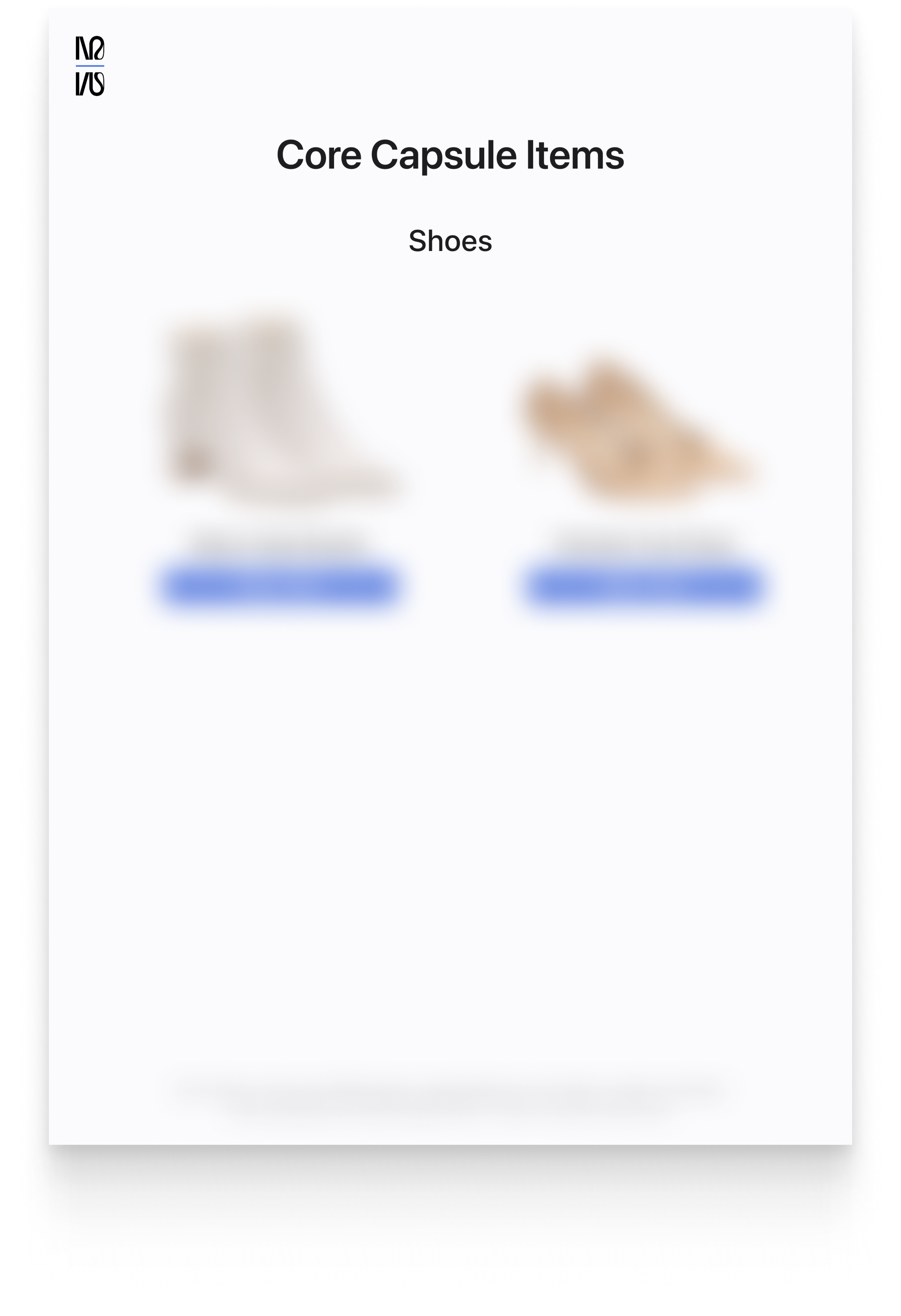 Year-Round Core Capsule 2026 (Minimal Feminine)