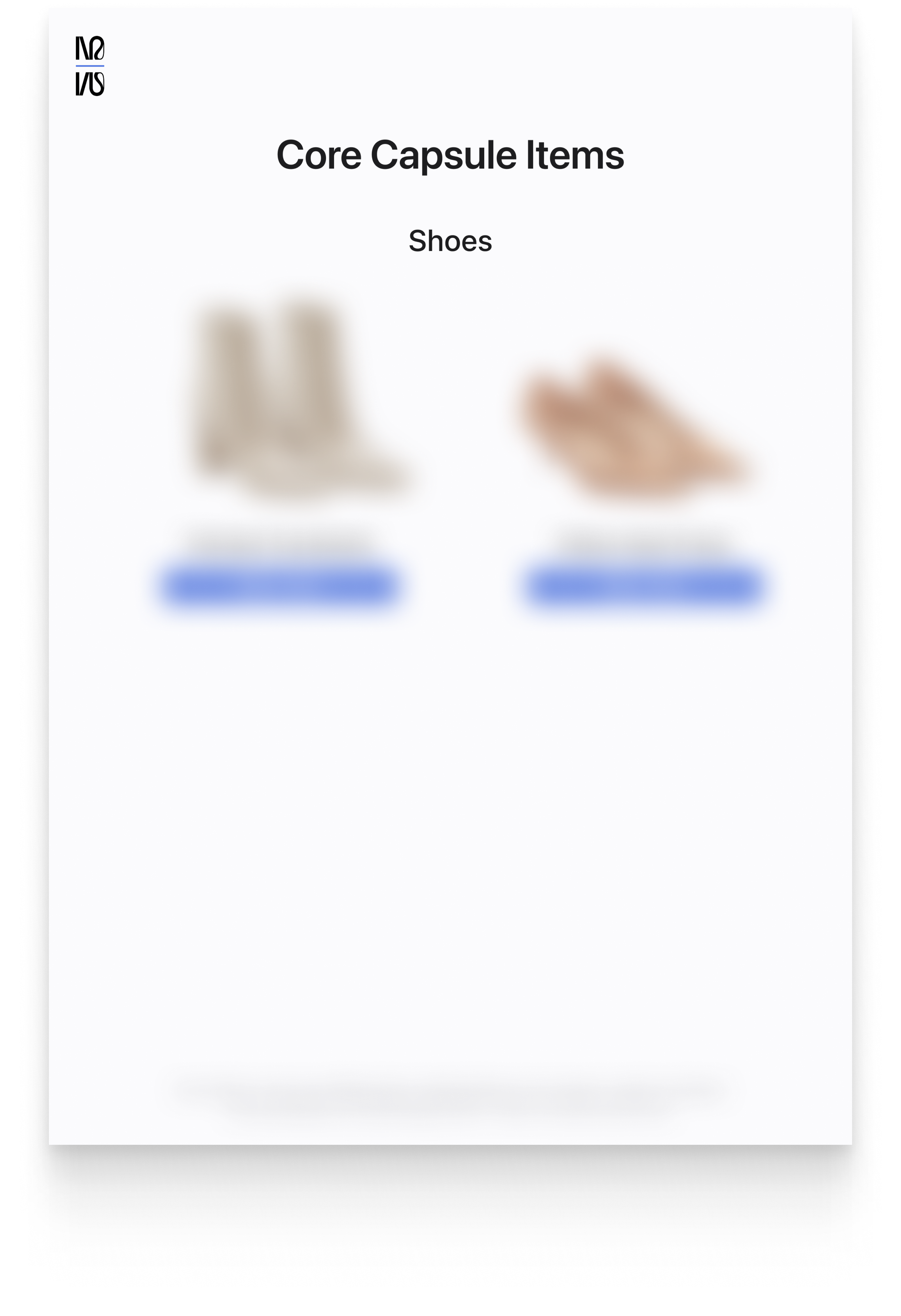 Year-Round Core Capsule 2026 (Minimal Feminine)