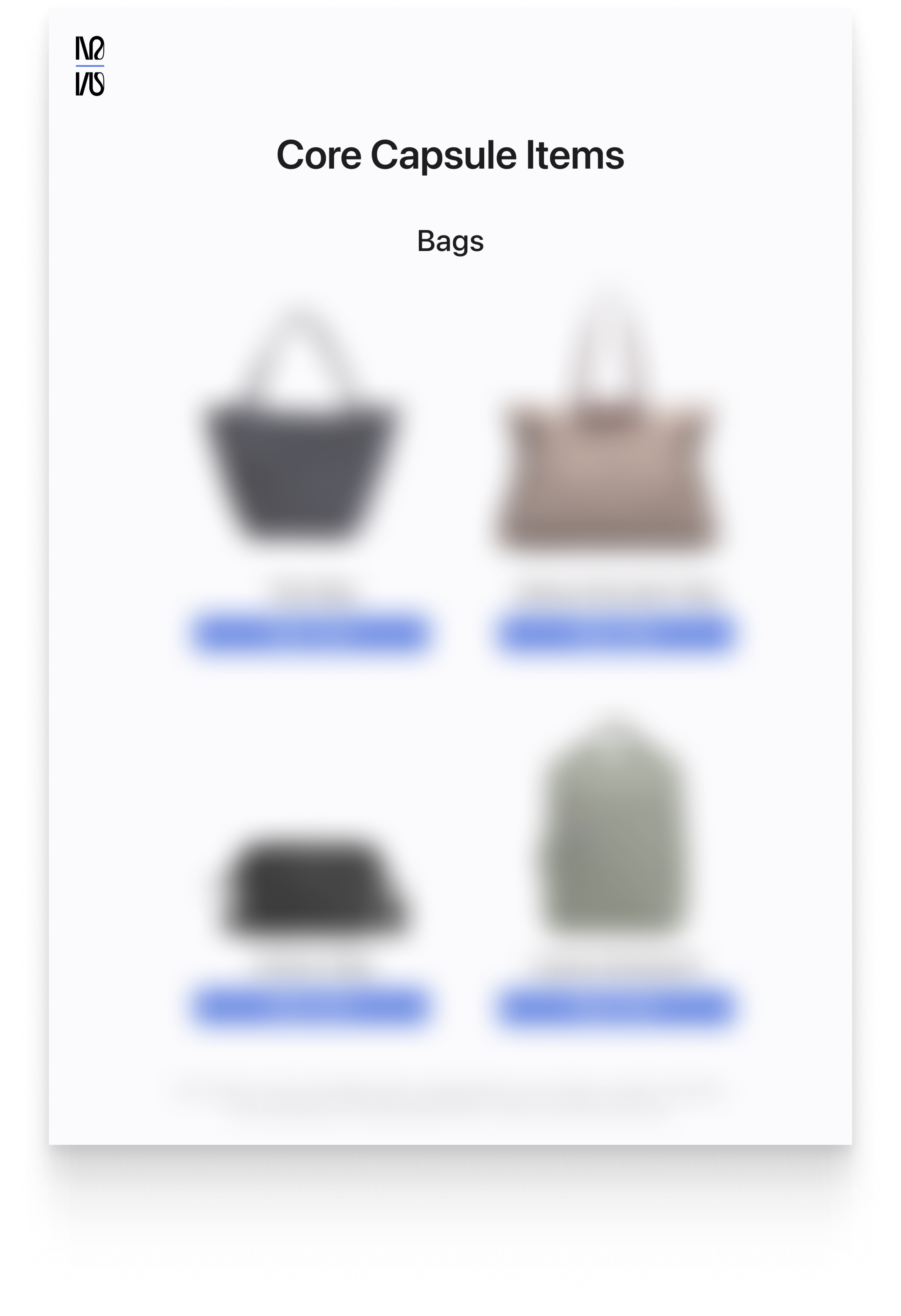 Year-Round Core Capsule 2026 (Modern Casual)