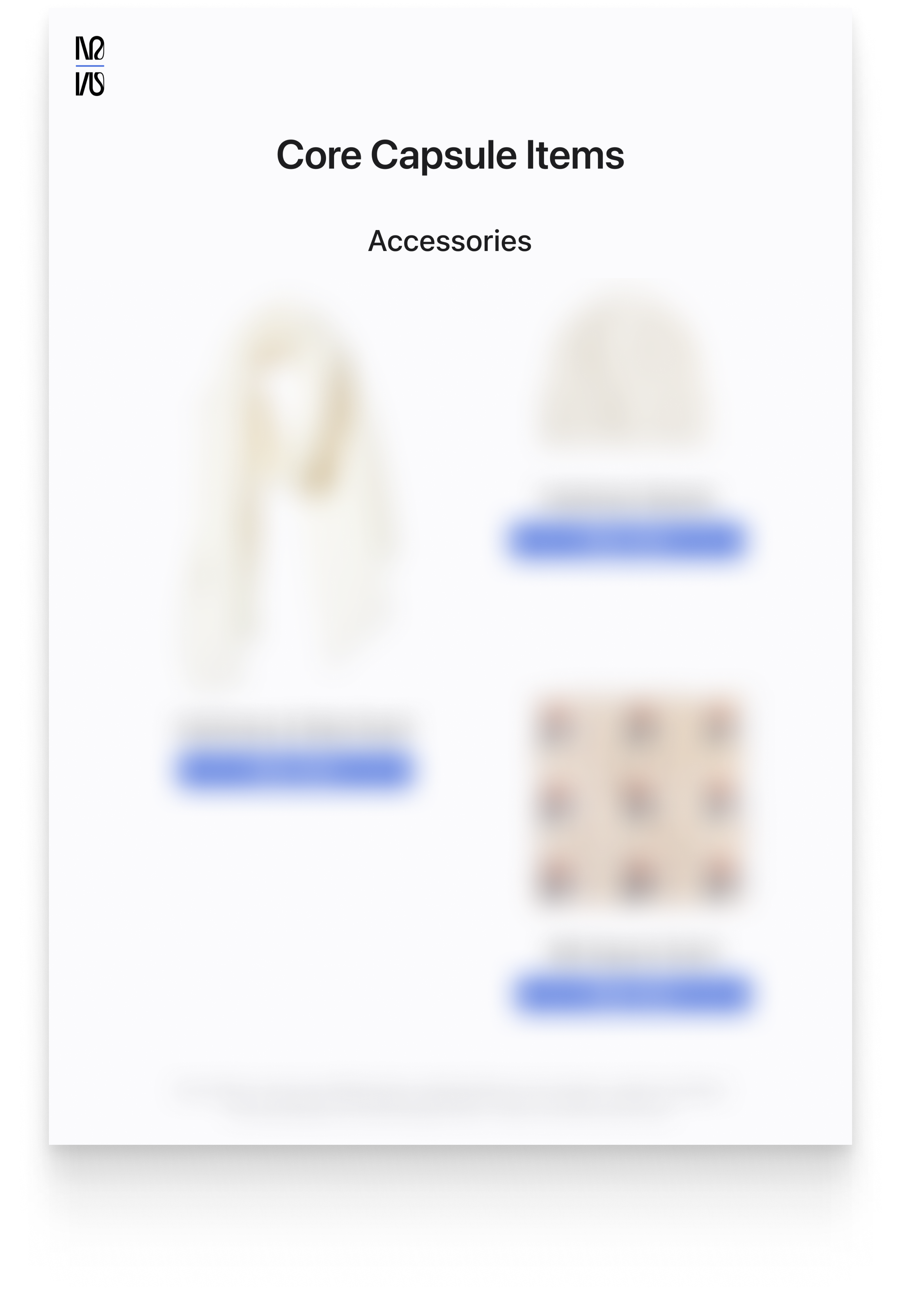 Year-Round Core Capsule 2026 (Minimal Feminine)