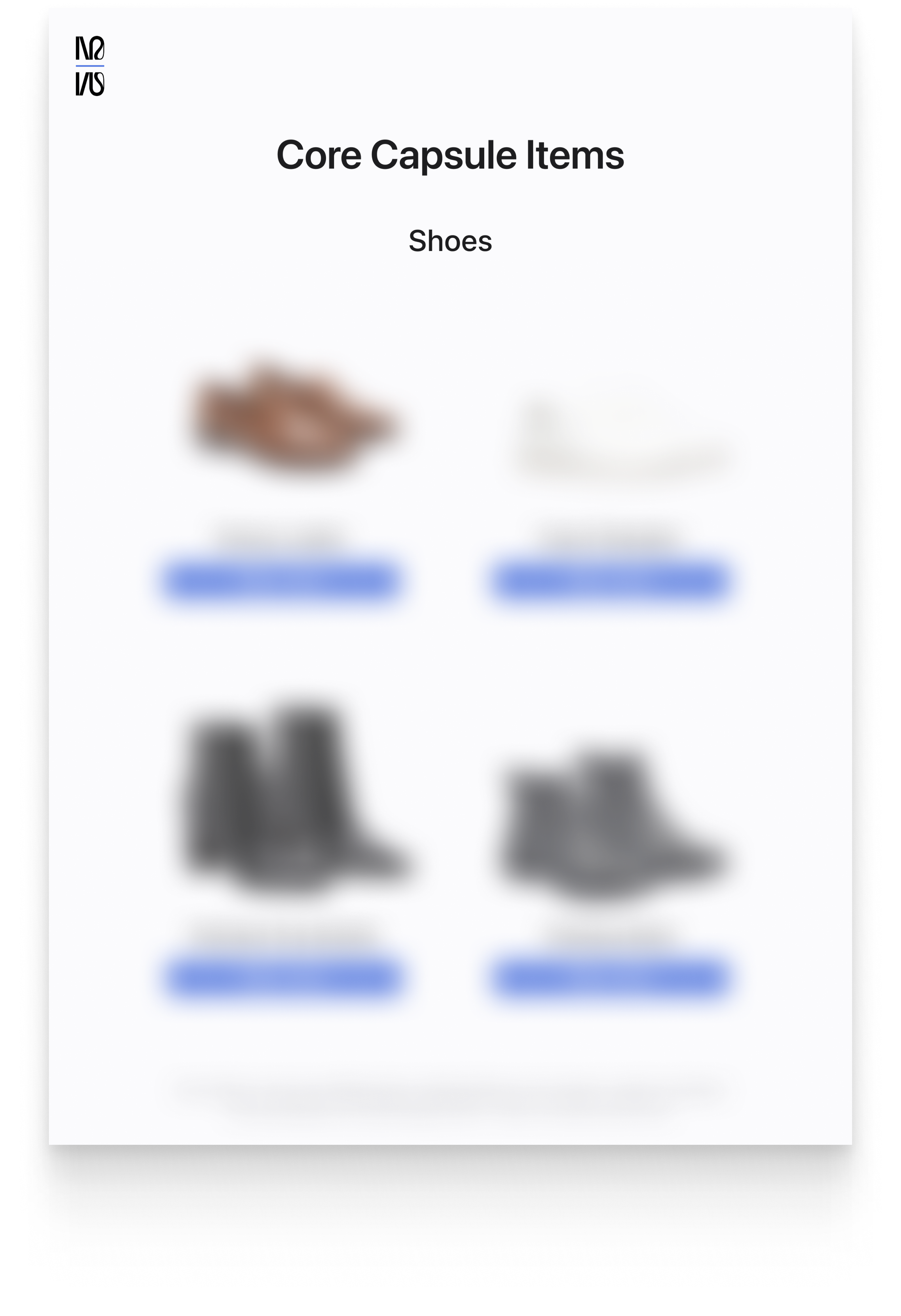 Year-Round Core Capsule 2026 (Timeless Classic)