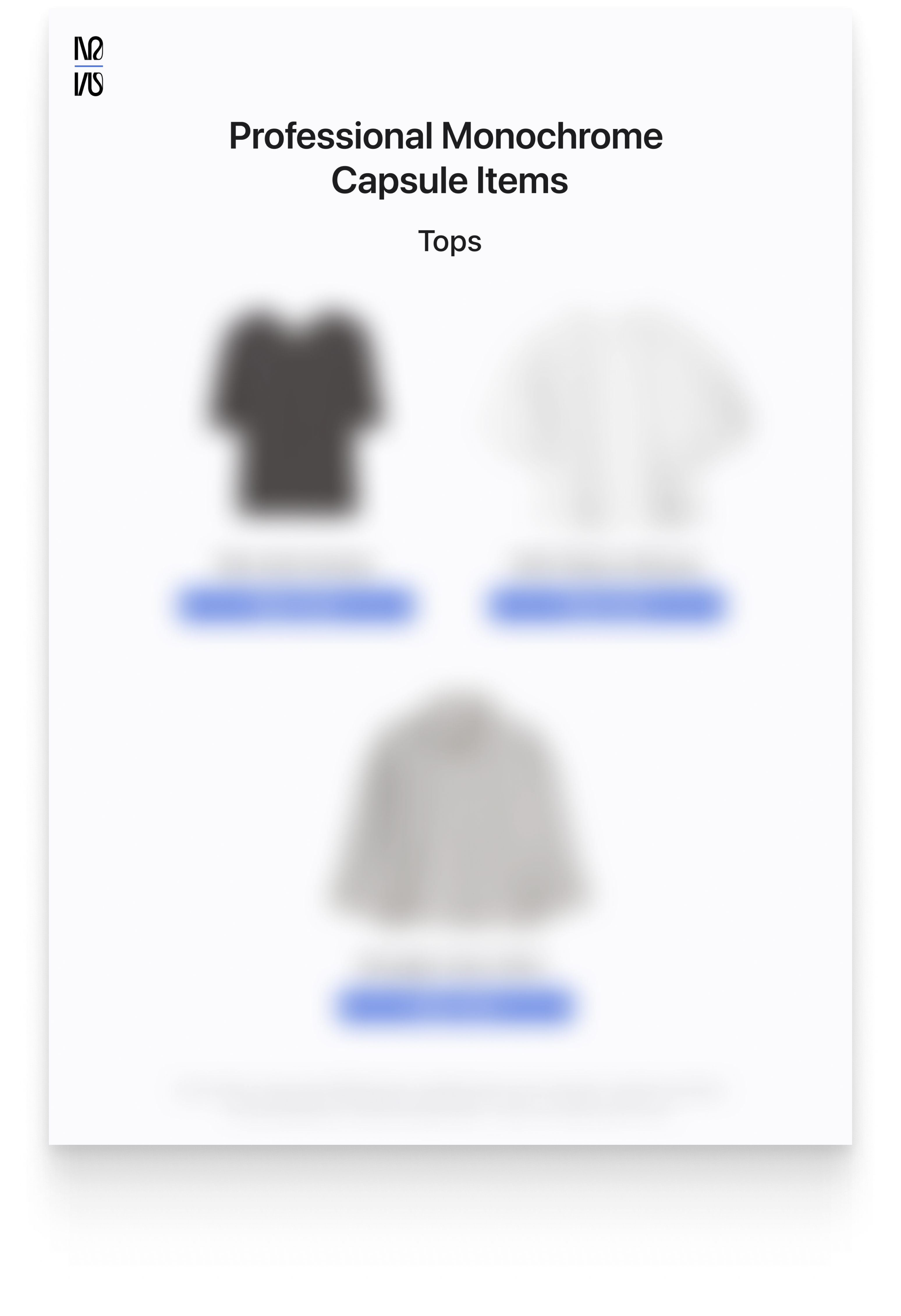 Professional Monochrome Special Expansion Capsule