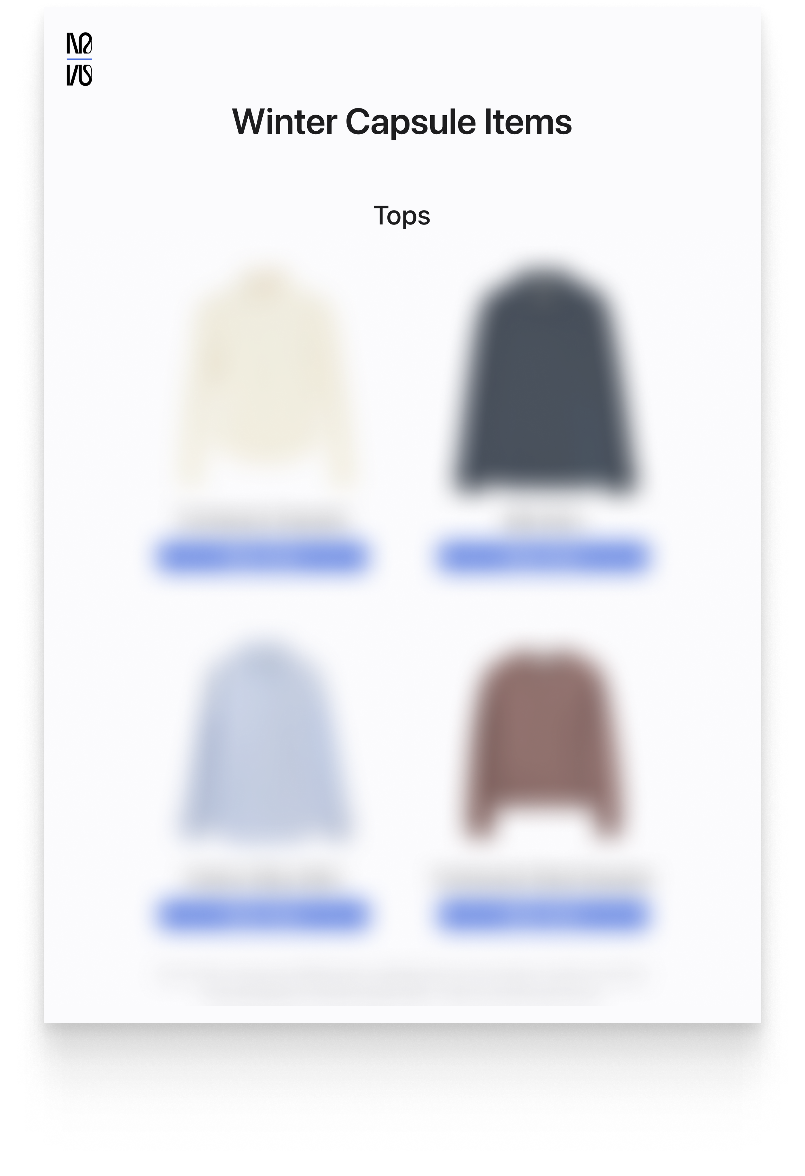 Winter Expansion Capsule 2026 (Timeless Classic)