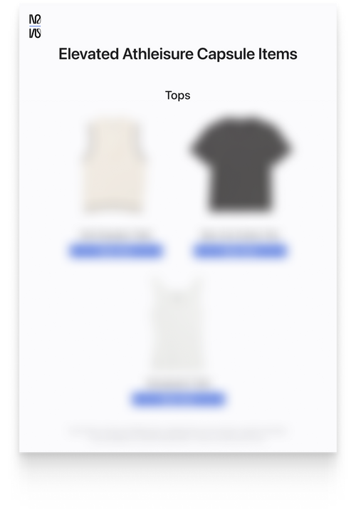 Elevated Athleisure Special Expansion Capsule