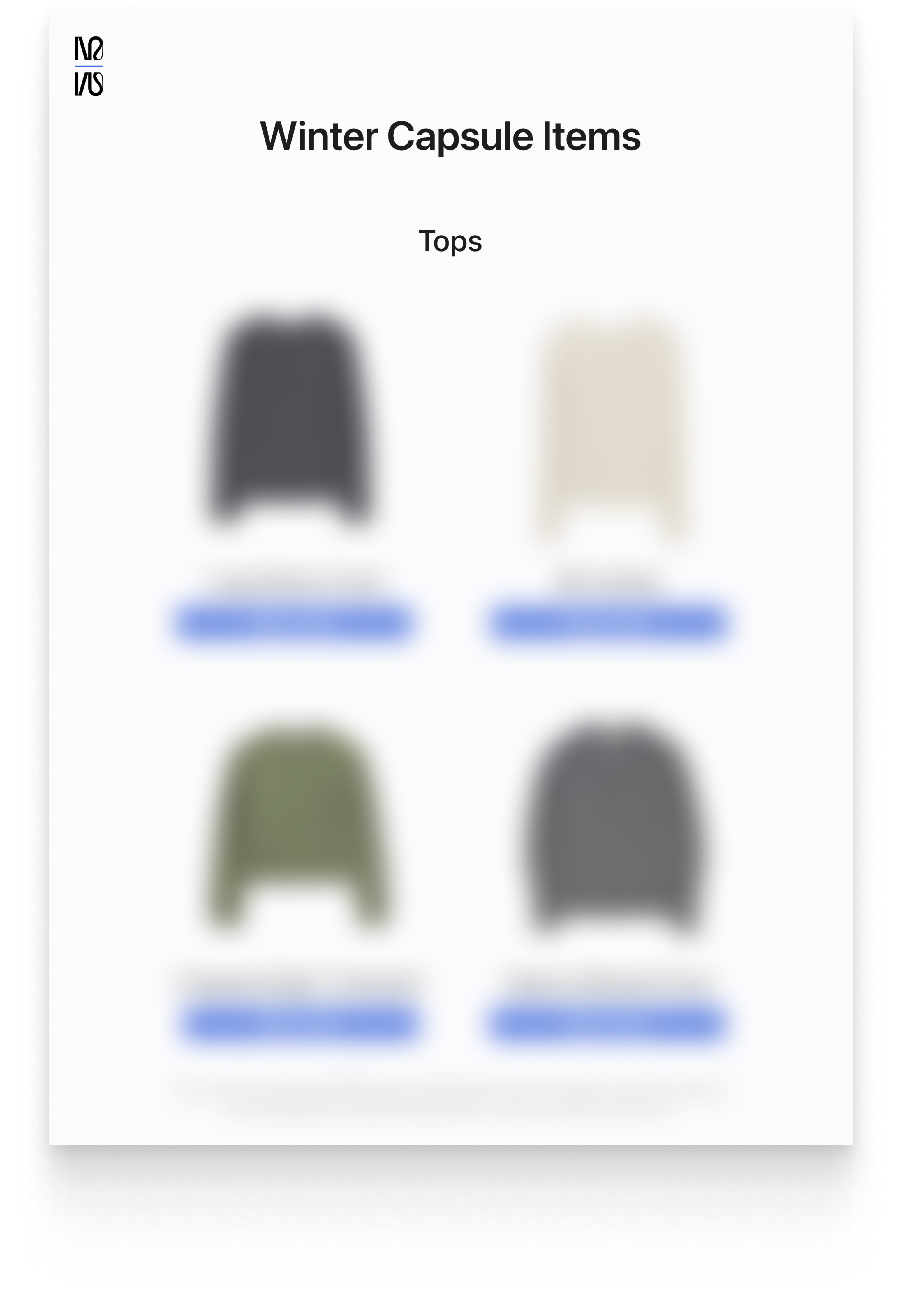 Winter Expansion Capsule 2026 (Modern Casual)