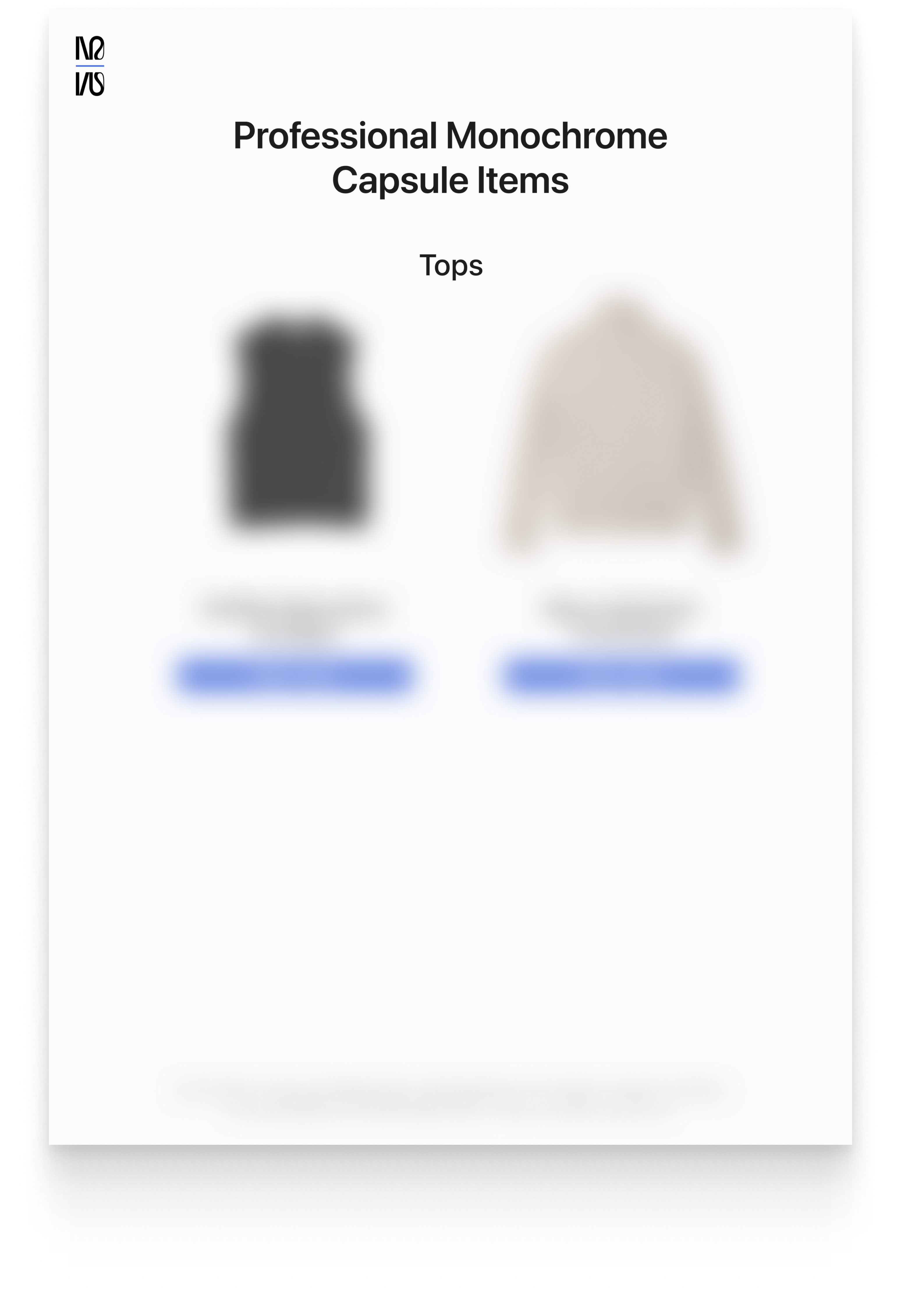 Professional Monochrome Special Expansion Capsule