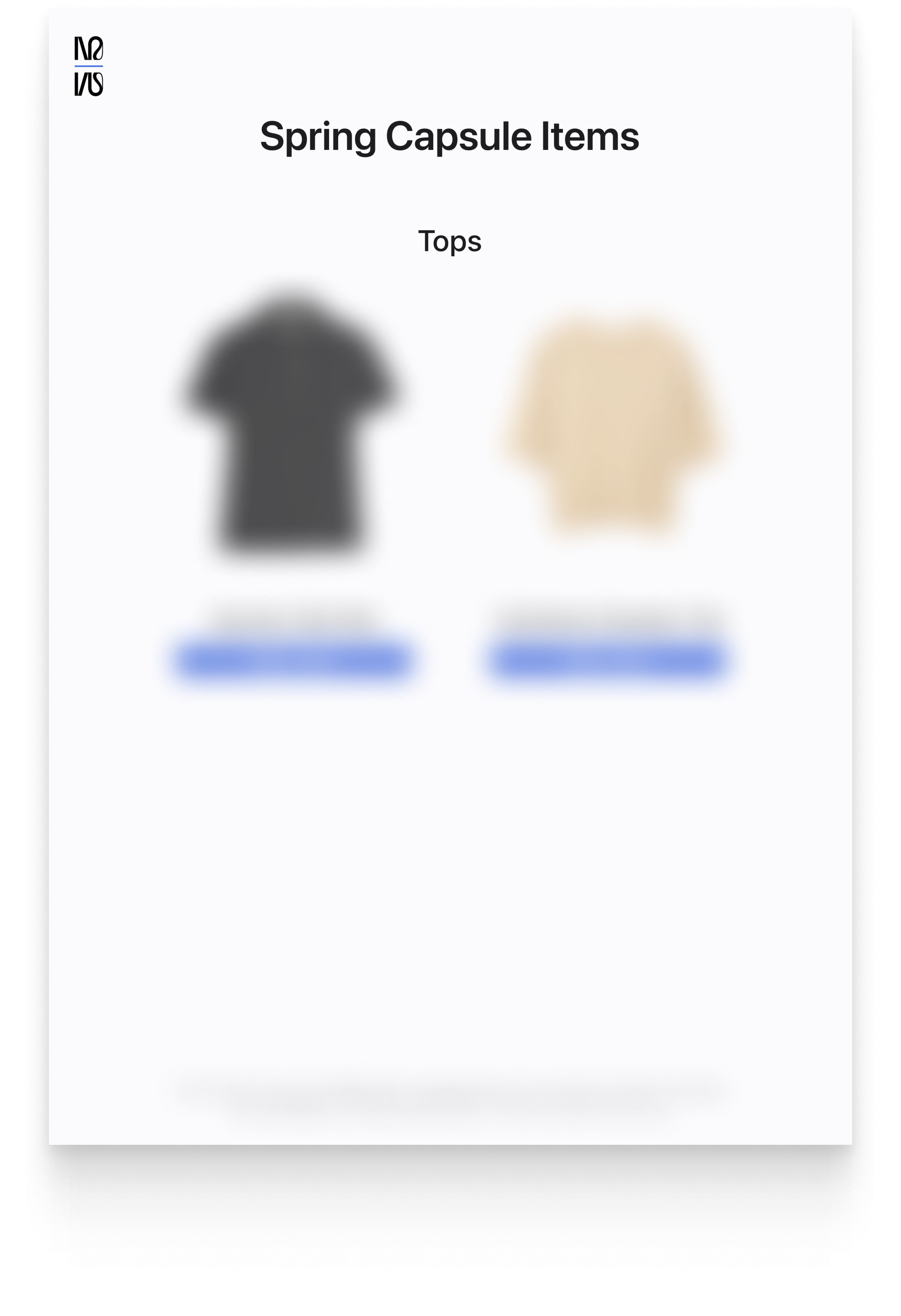 Spring Expansion Capsule 2026 (Timeless Classic)