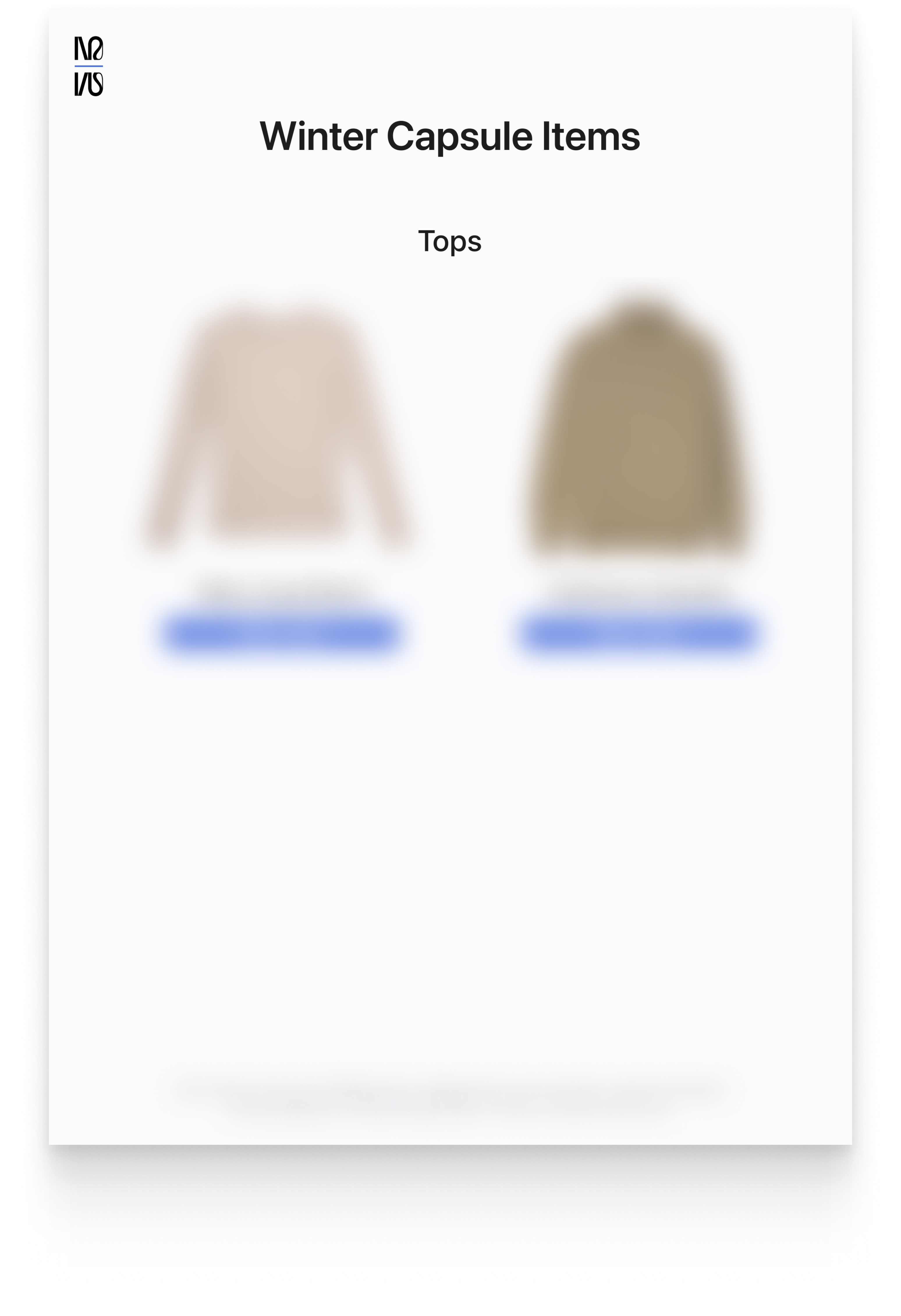 Winter Expansion Capsule 2026 (Timeless Classic)