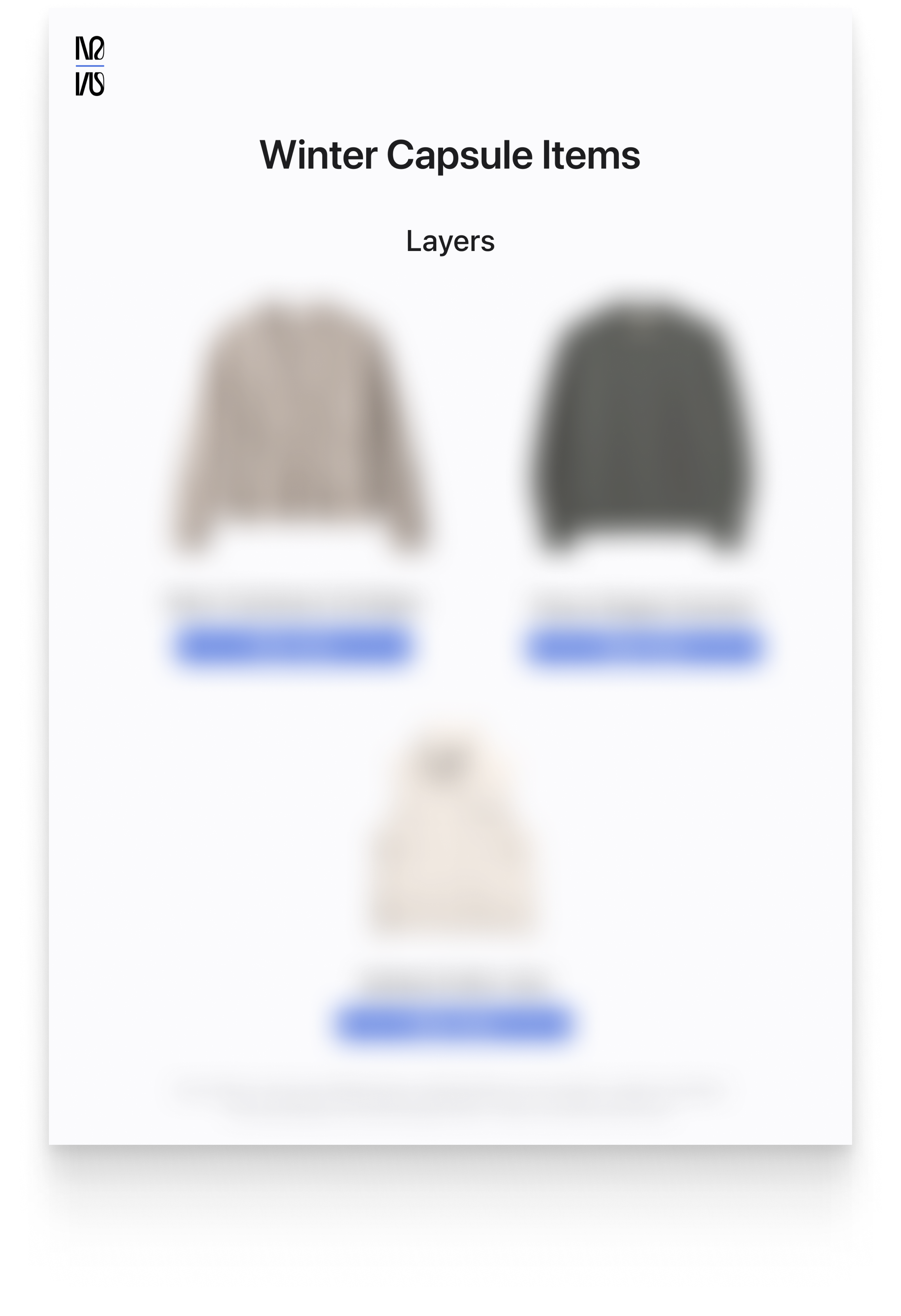 Winter Expansion Capsule 2026 (Modern Casual)